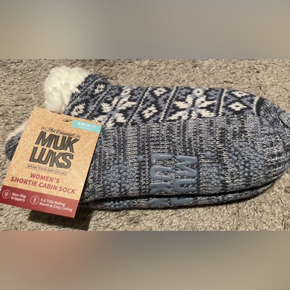 Muk Luks Women's Shortie Cabin Socks